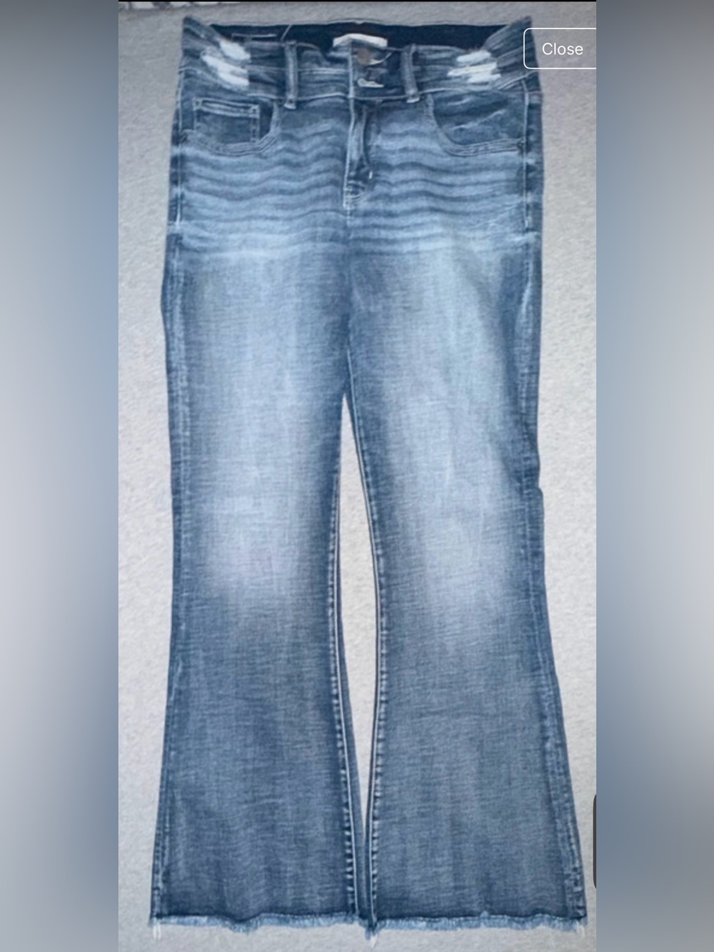 BKE Light Blue Flare Jeans